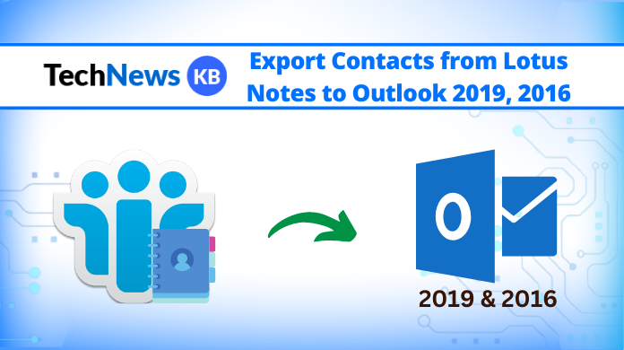 lotus notes contacts to outlook