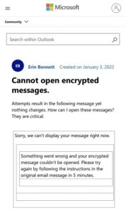 how to open encrypted email in outlook mac