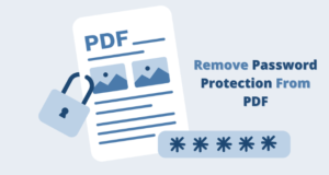Remove Password Protection From PDF