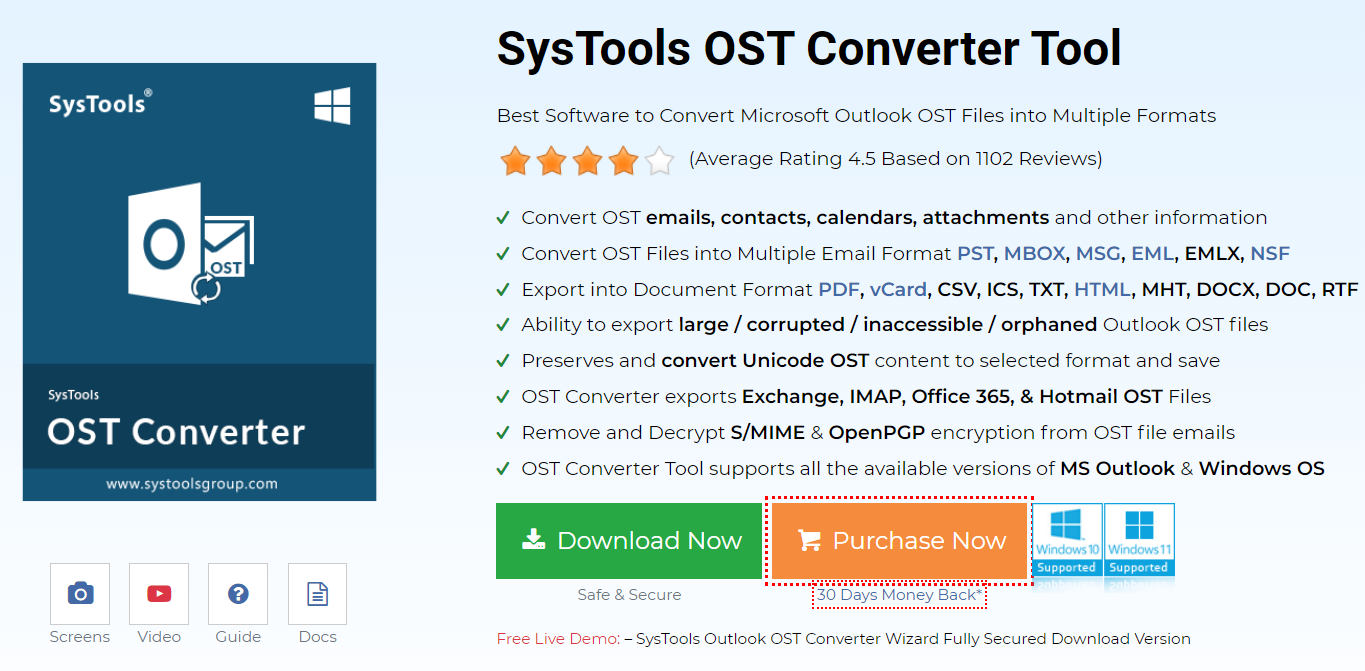 OST file converter