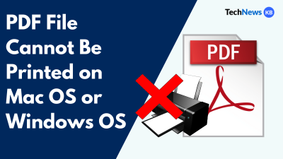PDF File Cannot Be Printed on Mac or Windows OS