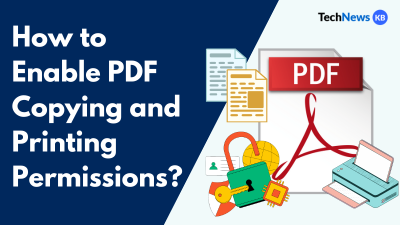 Enable PDF Copying and Printing Permissions