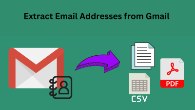 Extract Email Addresses from Gmail