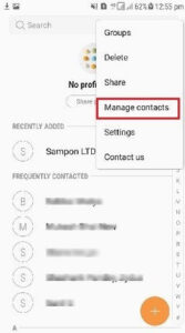 Manage Contacts