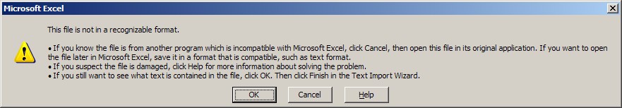 Excel-file-is-not-in-a-recognizable